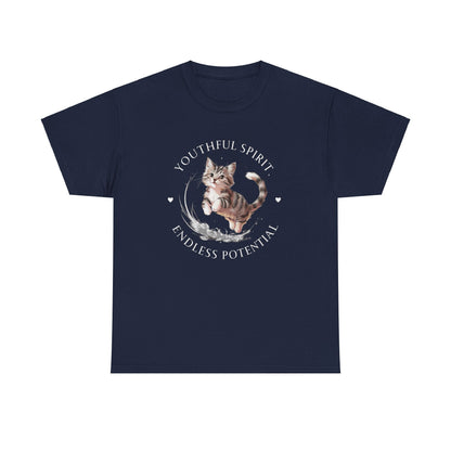 Youthfull Spirit Endless Potential Cotton T-Shirt