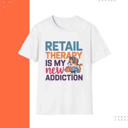 Retail Therapy Cotton T-Shirt