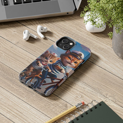 Nine Lives Wireless Charging Support Tough Case