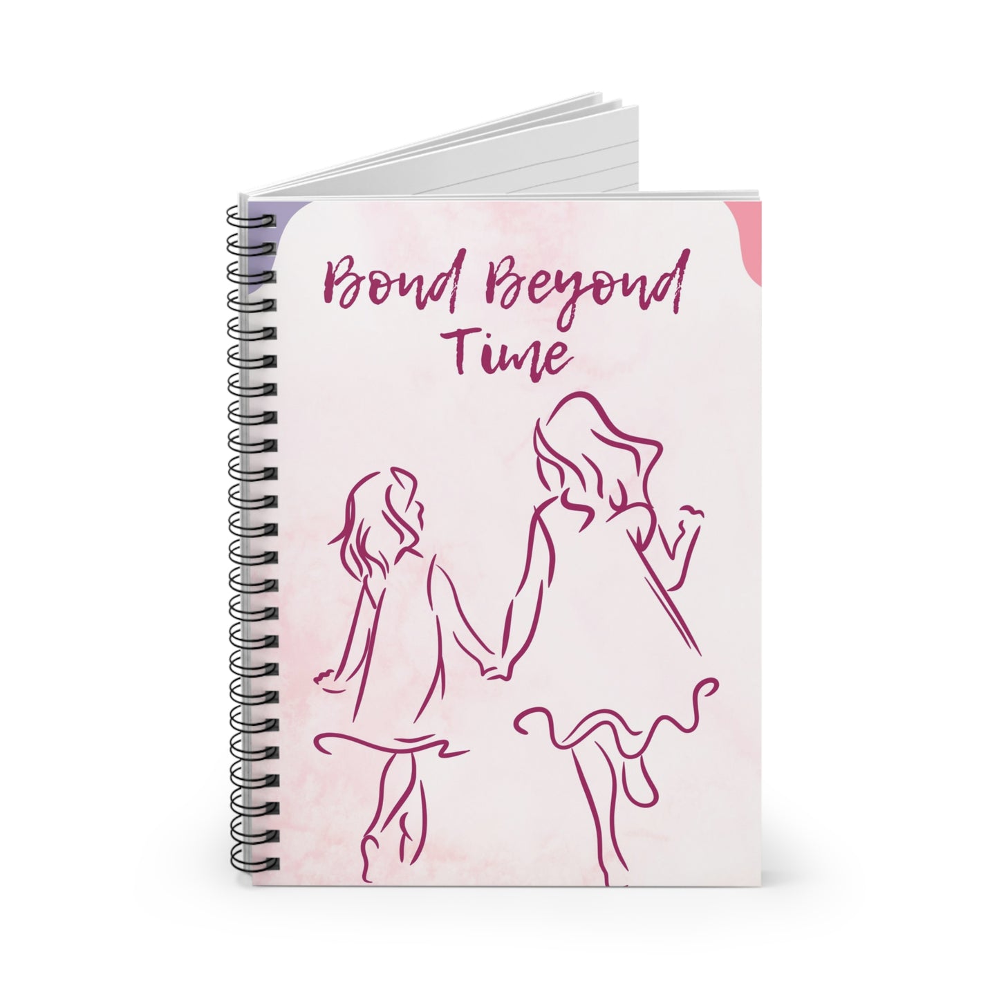 Sisterly Support Ruled Line Notebook
