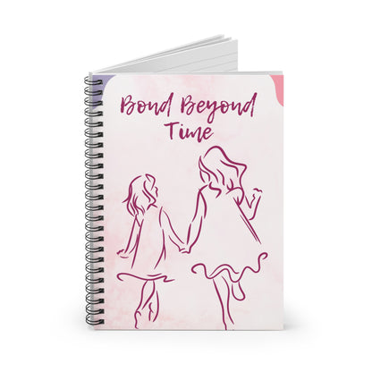 Sisterly Support Ruled Line Notebook