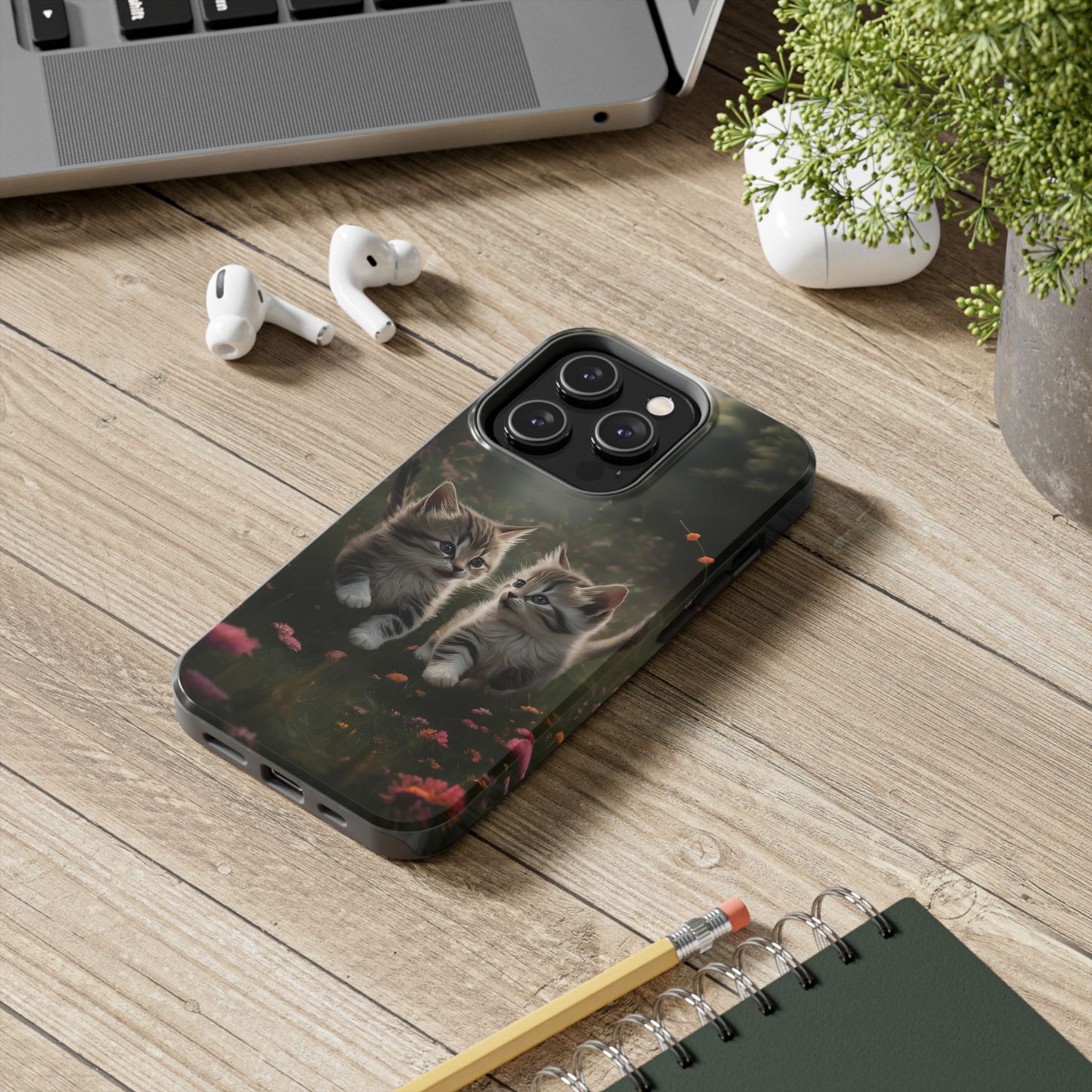 Furever Friends Wireless Charging Support Tough Case