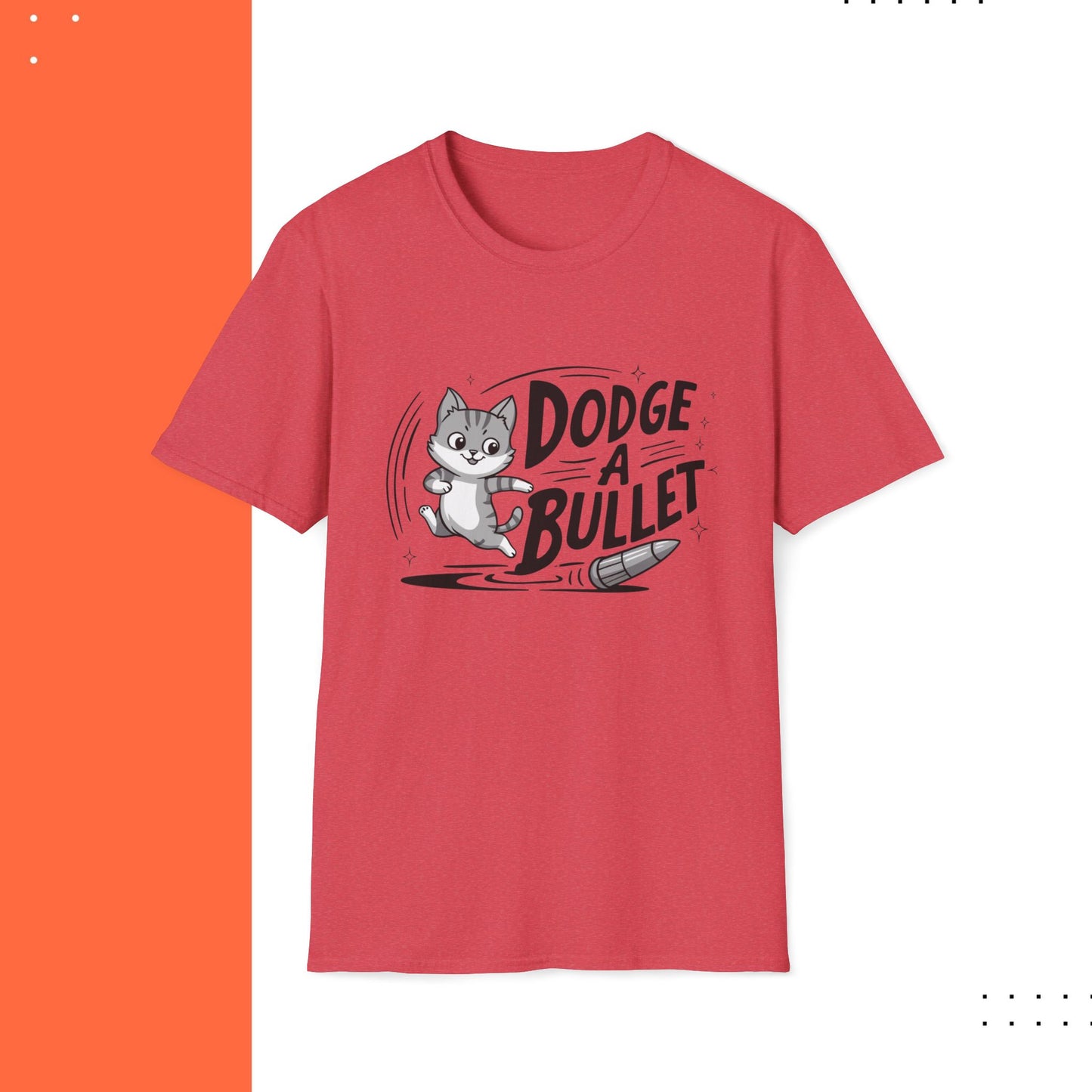 Dodge A Bullet Idiom Cotton T-Shirt