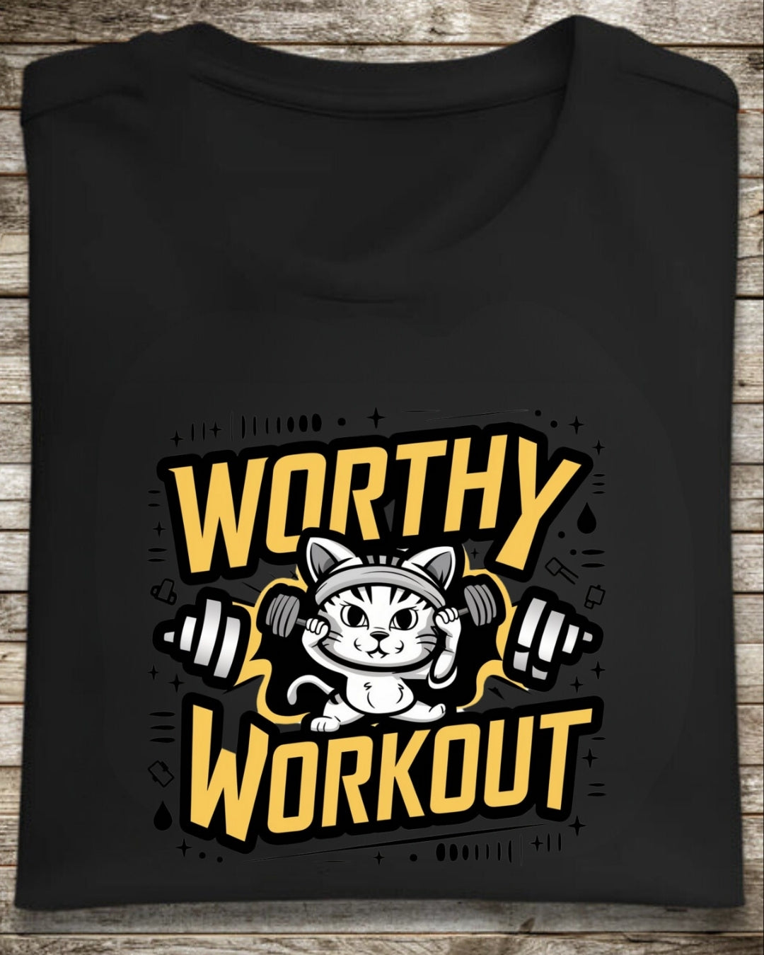 Worthy Workout Cotton T-Shirt