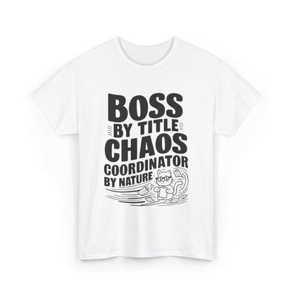 Boss By Title Chaos Coordinate By Nature Unisex Cotton T-Shirt