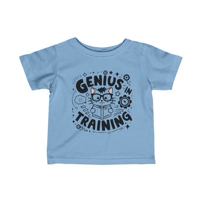Genius In Training Infant  Cotton T-Shirt