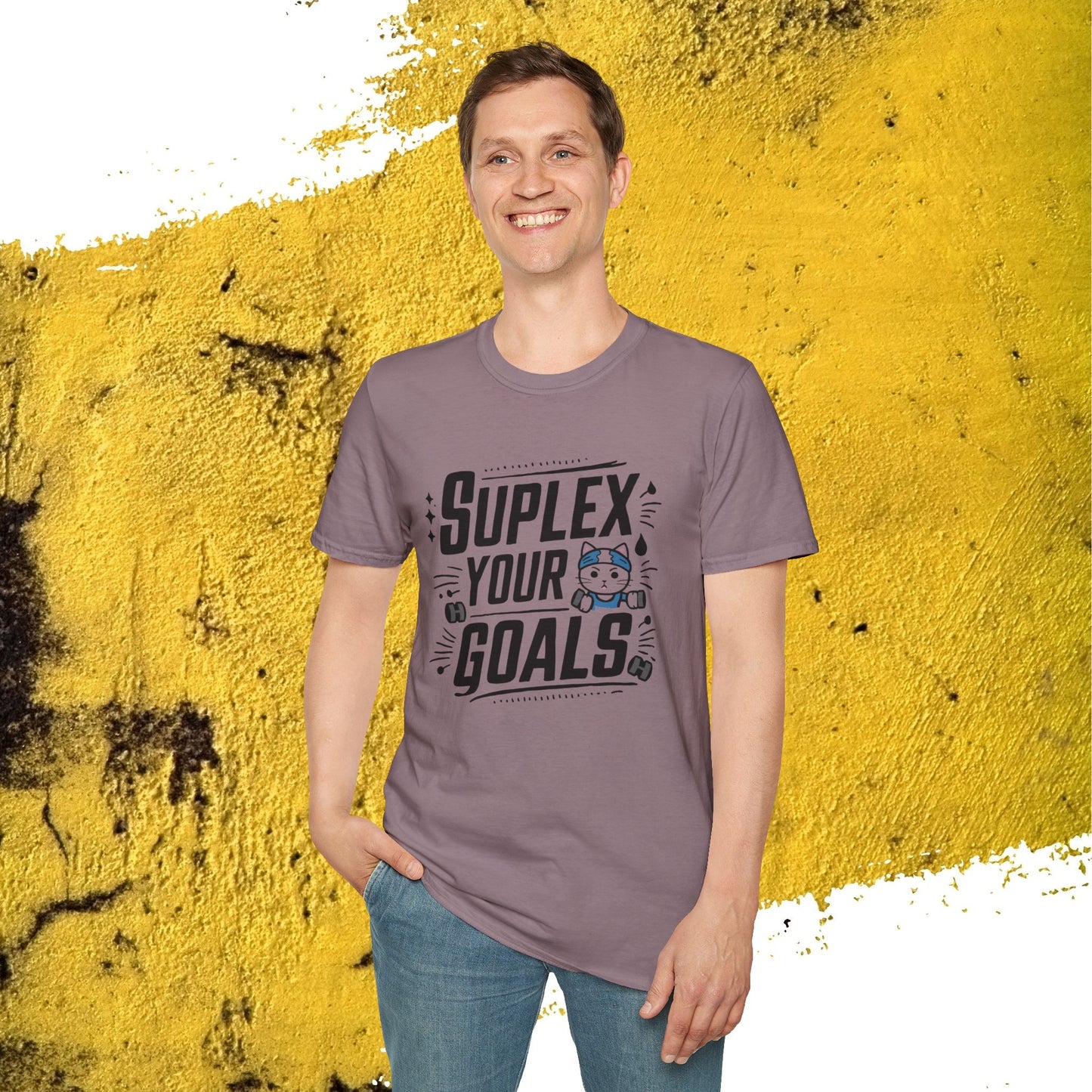 Suplex Your Goals Cotton Men Tshirt