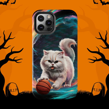 Meowble Dribble Wireless Charging Support Tough Case.