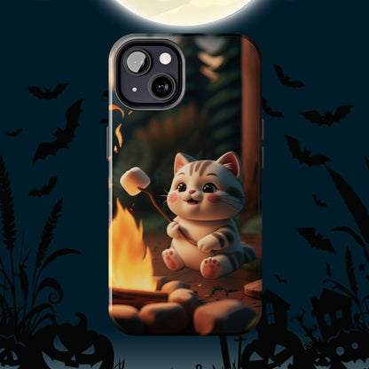 Meowstic Grip Wireless Charging Support Tough Case.