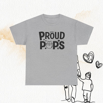 Proud Pops Cotton T-Shirt