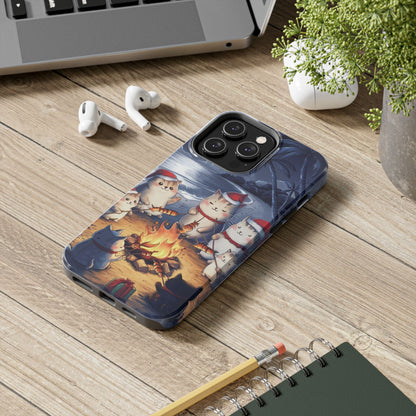 Meowmas Magic Wireless Charging Support Tough Case