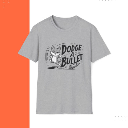Dodge A Bullet Idiom Cotton T-Shirt