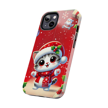 Purrfect Wishes Wireless Charging Support Tough Case