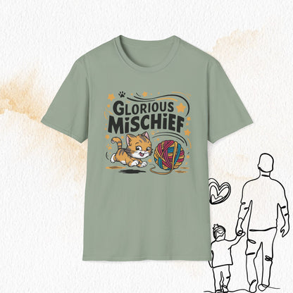 Glorious Mischief Cotton Men T-Shirt