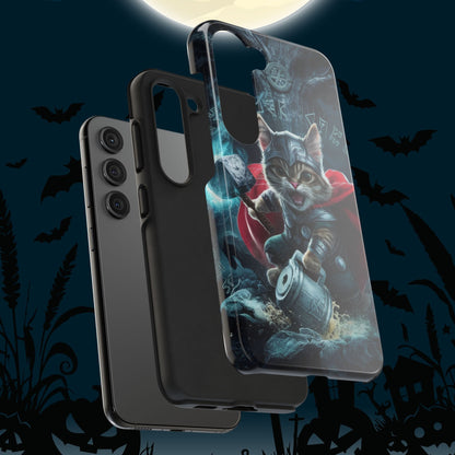 Meow Mjolnir Wireless Charging Support Tough Case