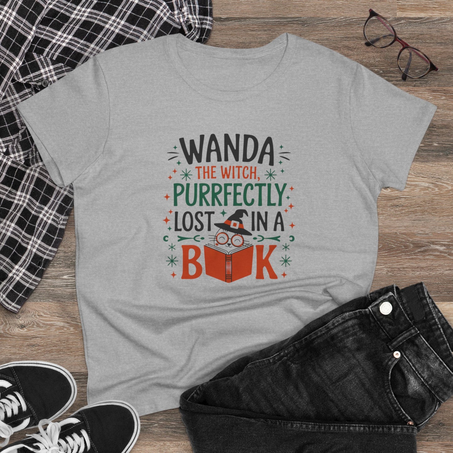 Wizard Word Women Cotton Tshirt