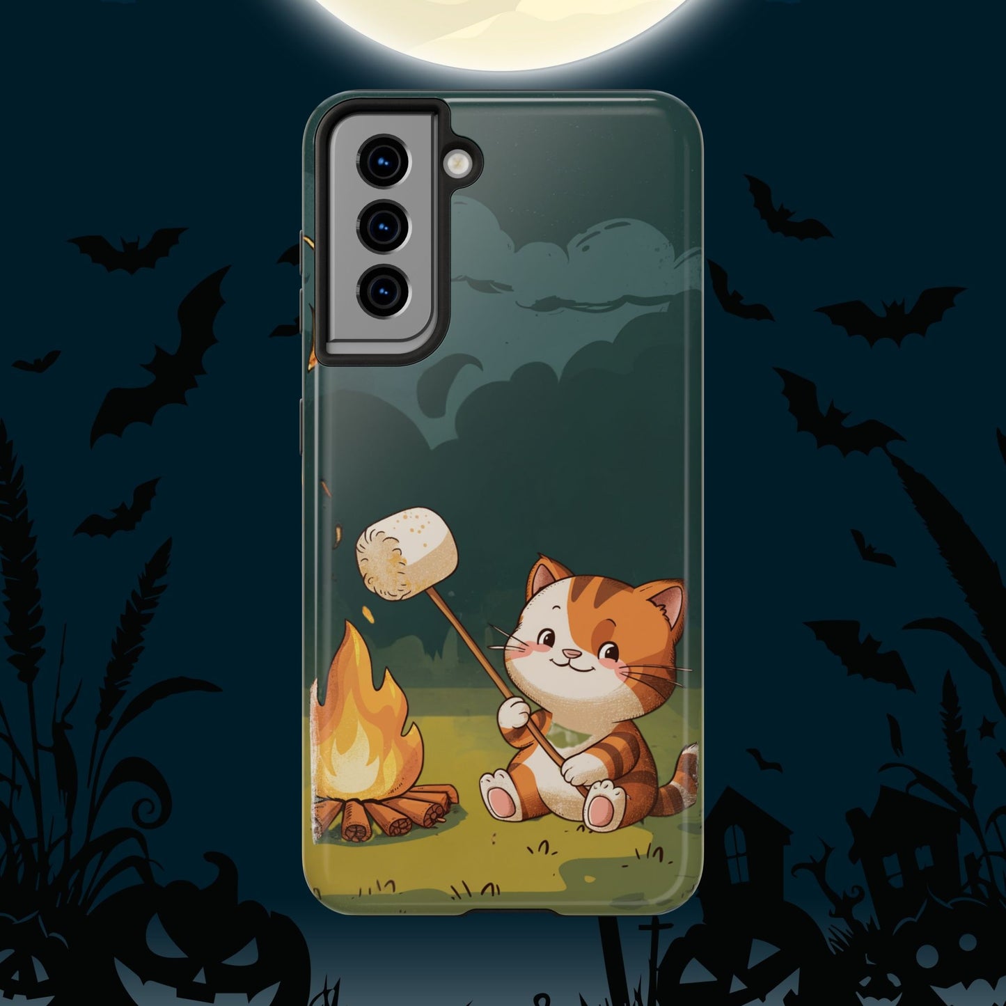S'meowggy Wireless Charging Support Tough Case.