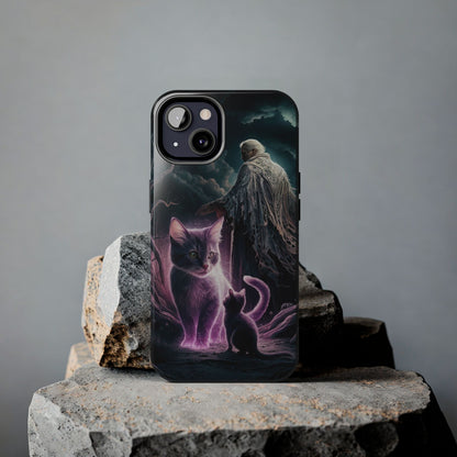 Meowmoirs Wireless Charging Support Tough Case