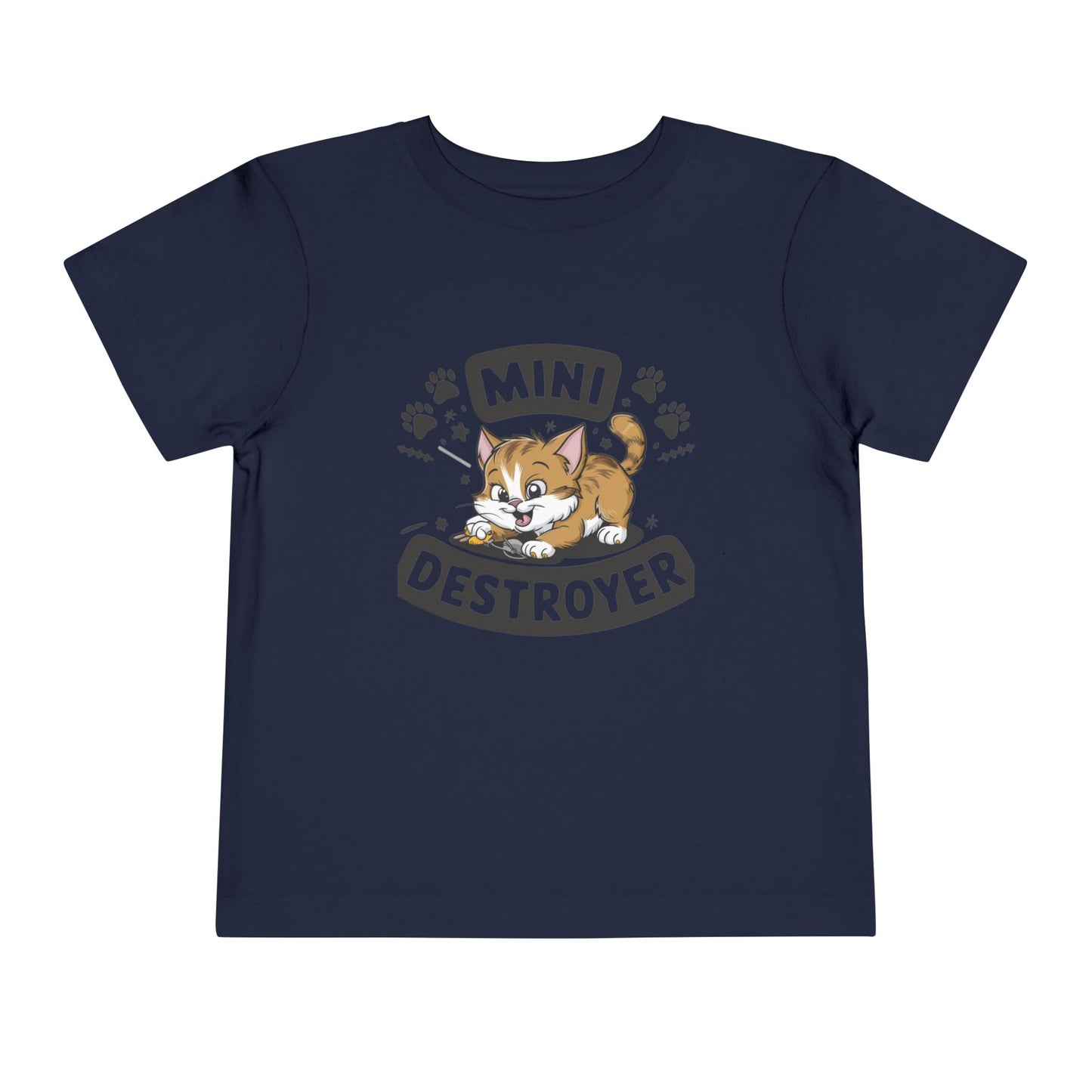 Mini Destroyer Toddler Cotton T-Shirt