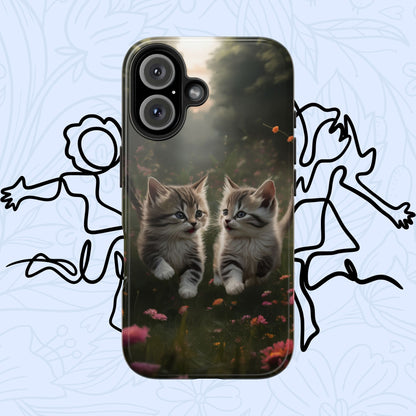 Furever Friends Wireless Charging Support Tough Case