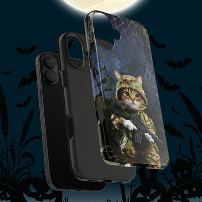 Meowter Armor Wireless Charging Support Tough Case