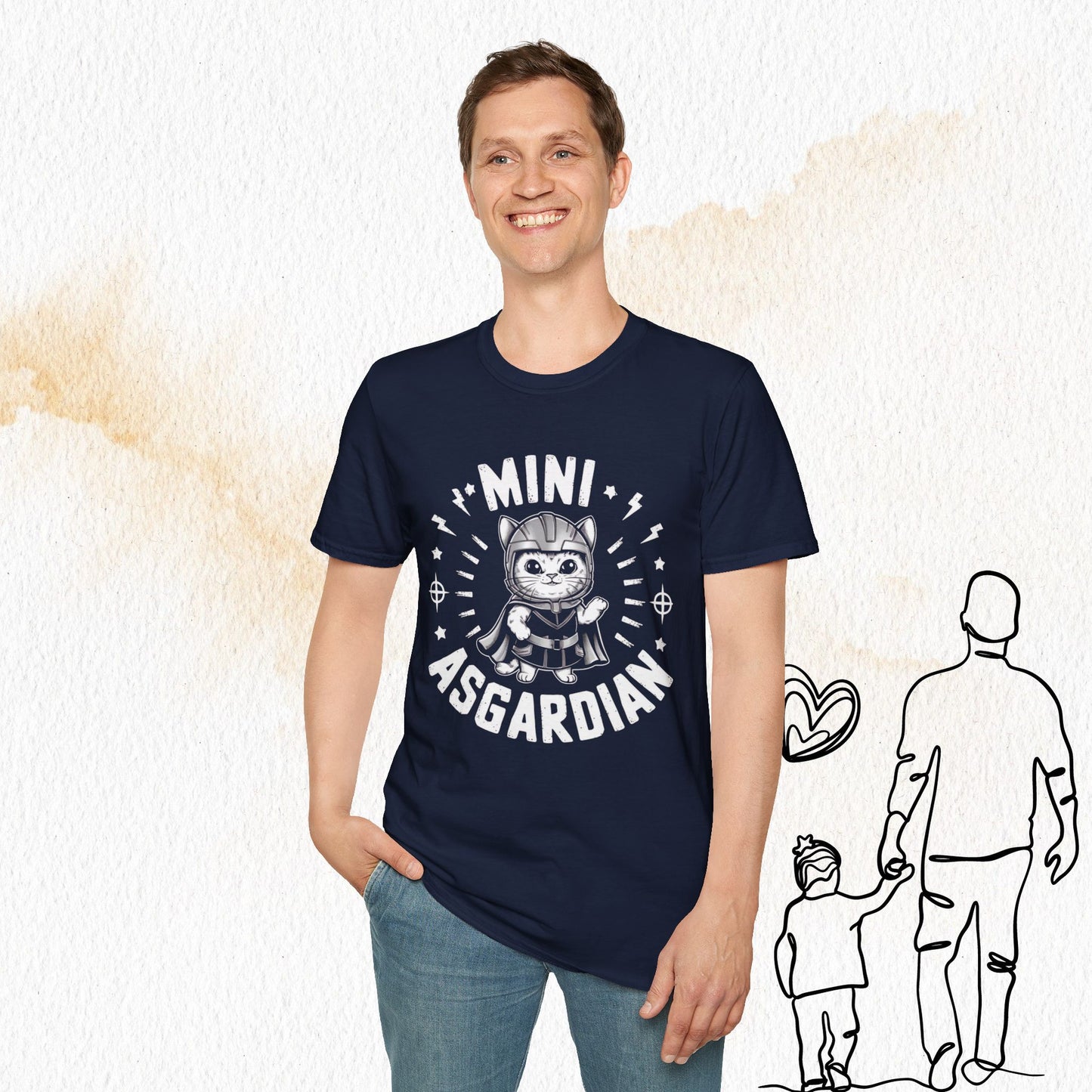 Mini Asgardian Cotton Men Tees