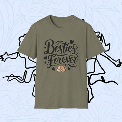 Besties Forever Cotton T-Shirt