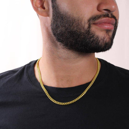 Best Gift For Husband. Cuban Link Chain