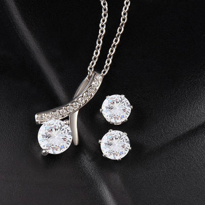 Best Gift For Wife.Alluring Beauty Necklace Set