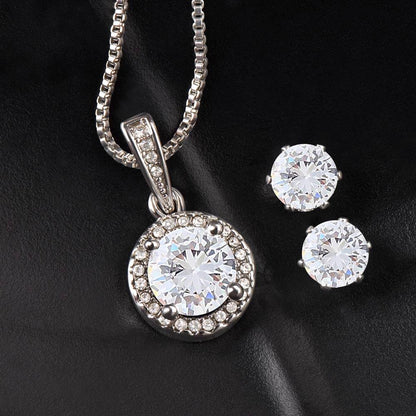 Best Gift For Wife.Eternal Soul Necklace Set