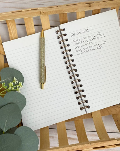 Wand Whispers Ruled Line Notebook