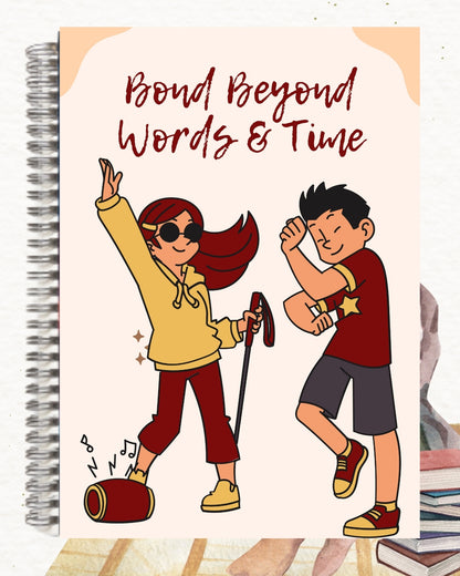 Sisterly Care Ruled Line Notebook
