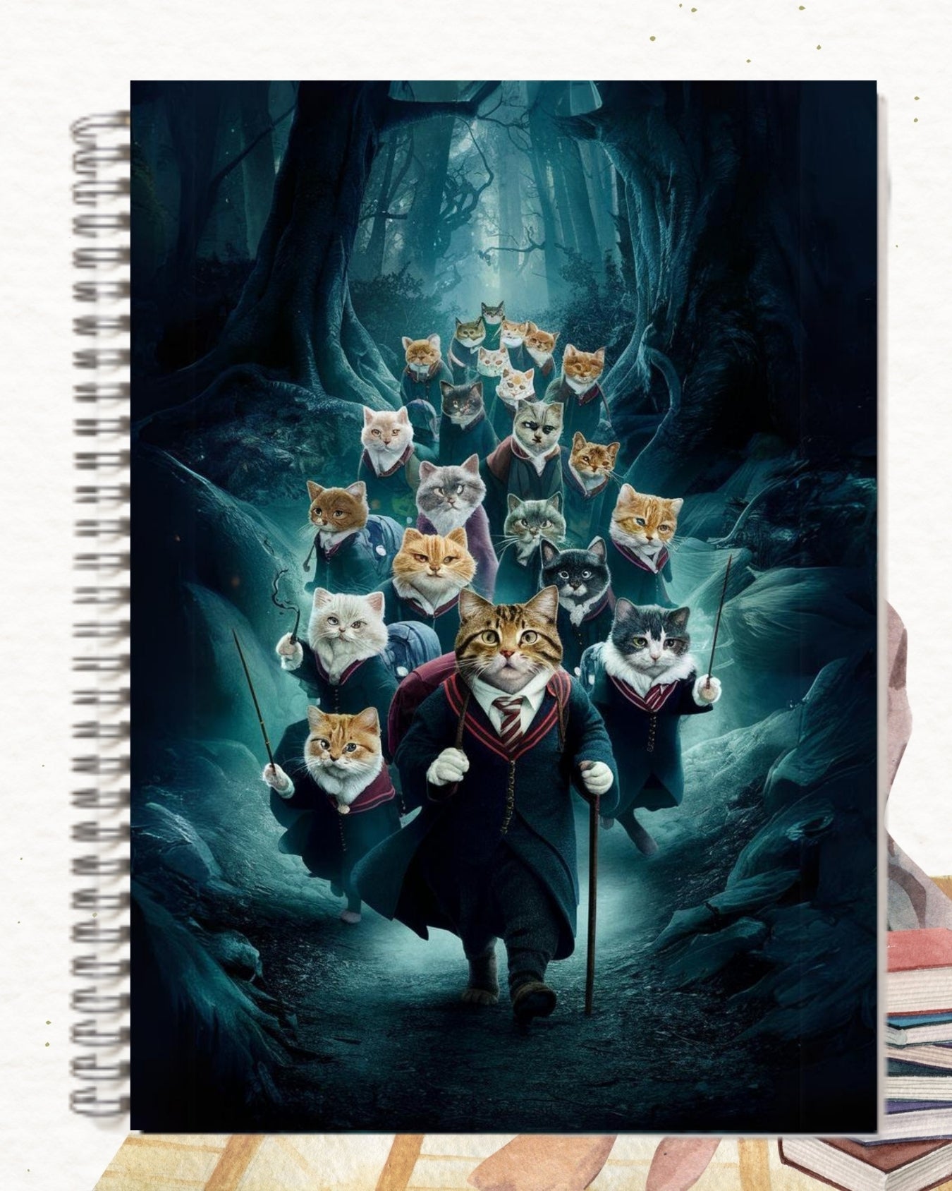 Wizard Thought Ruled Line Notebook
