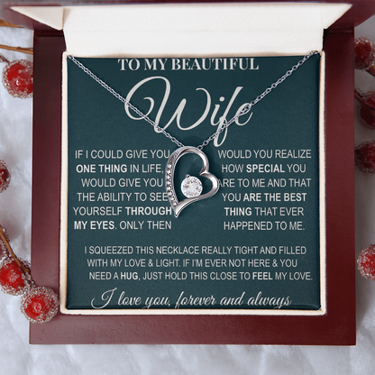 Best Gift For Wife. Forever Love Necklace