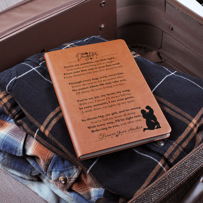 Best Gift From Mom To Daughter. Vegan Leather Journal, Unique Gift