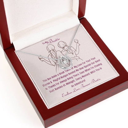 Best Gift For Bestie. Lucky In Love Necklace