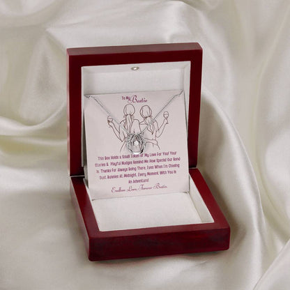 Best Gift For Bestie. Lucky In Love Necklace