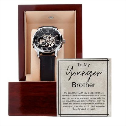 Best Gift For Brother . Openwork Watch