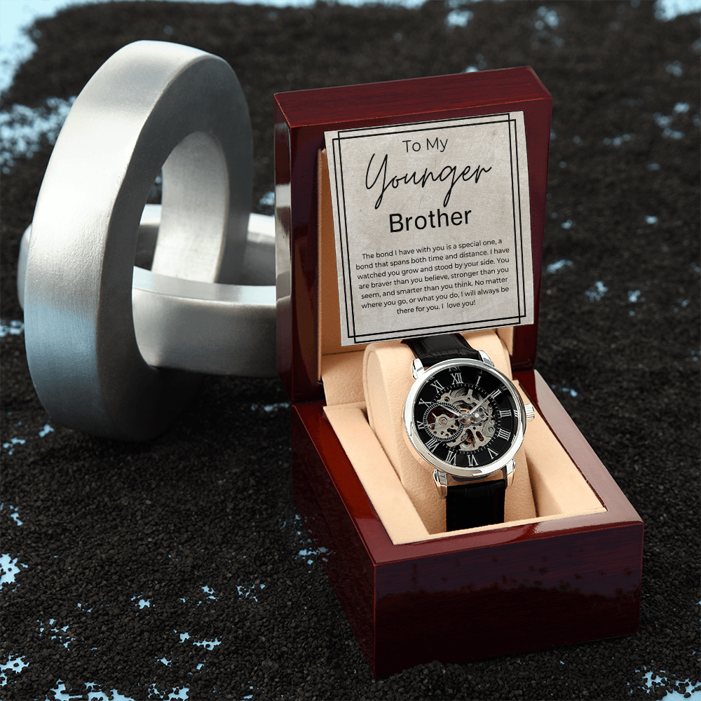 Best Gift For Brother . Openwork Watch