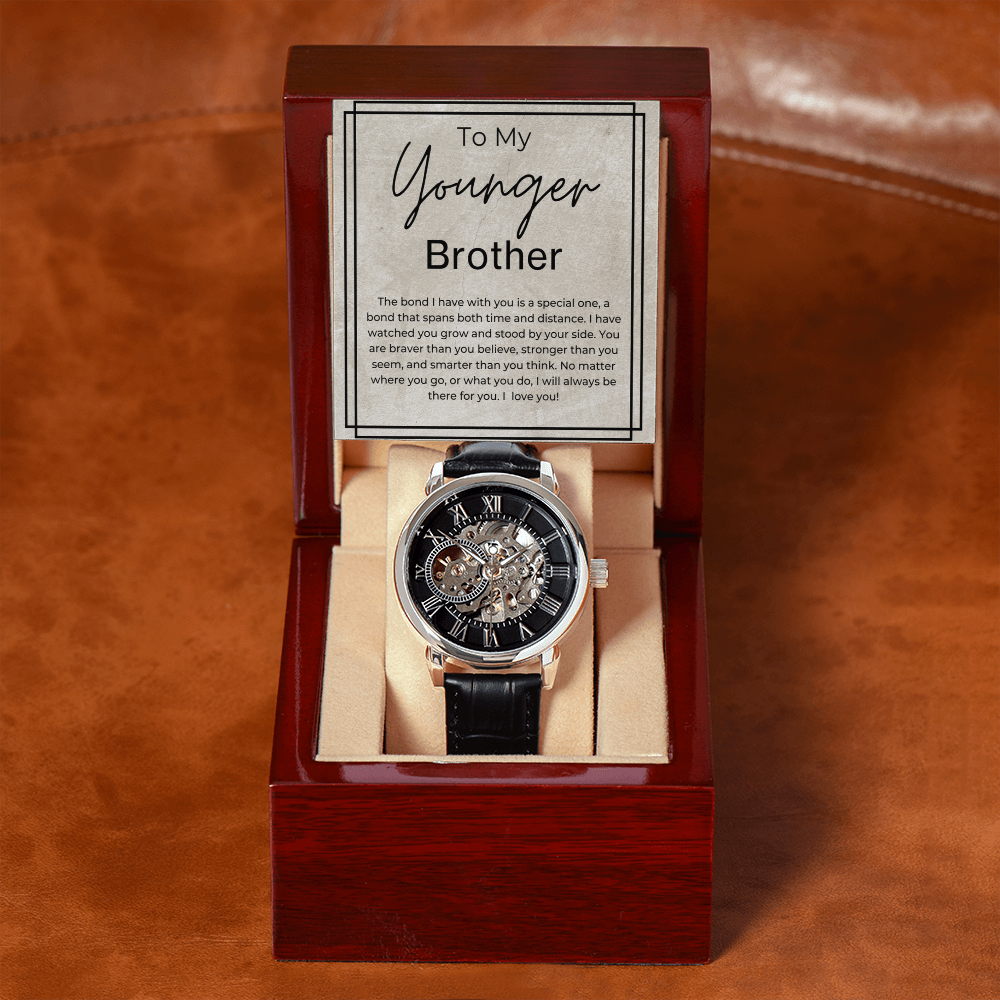 Best Gift For Brother . Openwork Watch