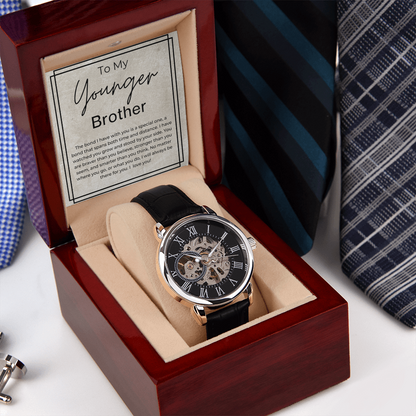 Best Gift For Brother . Openwork Watch