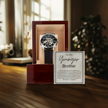 Best Gift For Brother . Openwork Watch