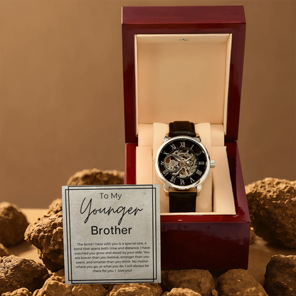 Best Gift For Brother . Openwork Watch