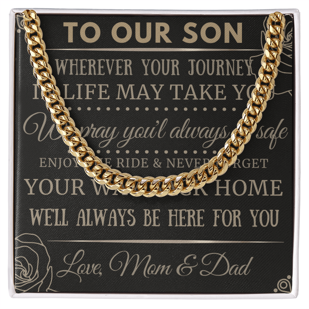 Best Gift For Son. Cuban Link Chains