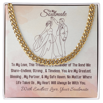 Best  Gift For Husband . Cuban Link Chain