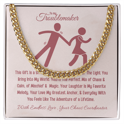 Best Gift For Husband. Cuban Link Chain
