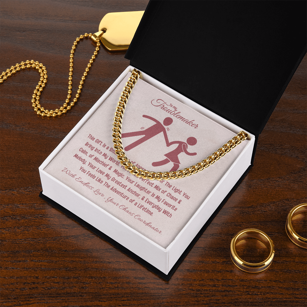 Best Gift For Husband. Cuban Link Chain