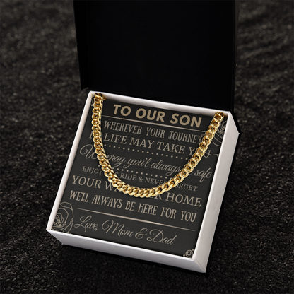 Best Gift For Son. Cuban Link Chains