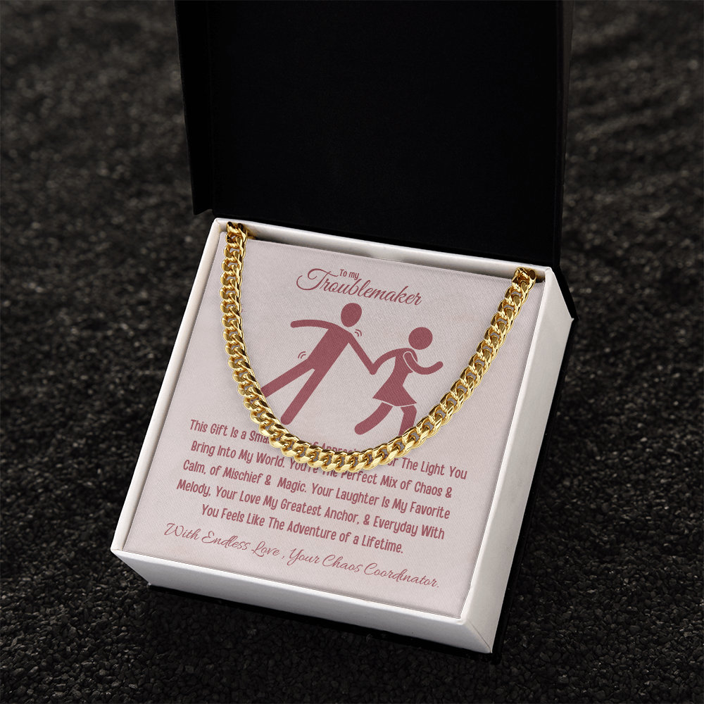 Best Gift For Husband. Cuban Link Chain