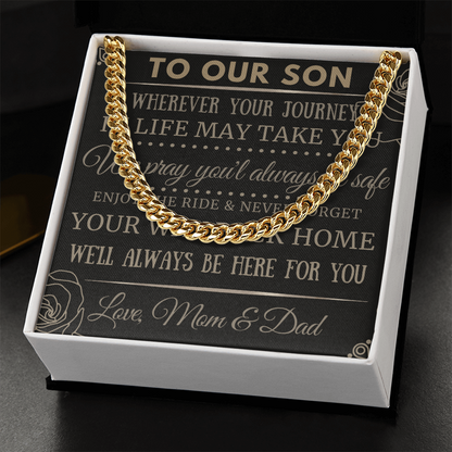 Best Gift For Son. Cuban Link Chains